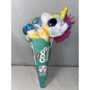 New Coco Surprise Fantasy Series Squish The Unicorn Giraffe Collectible Plush +
